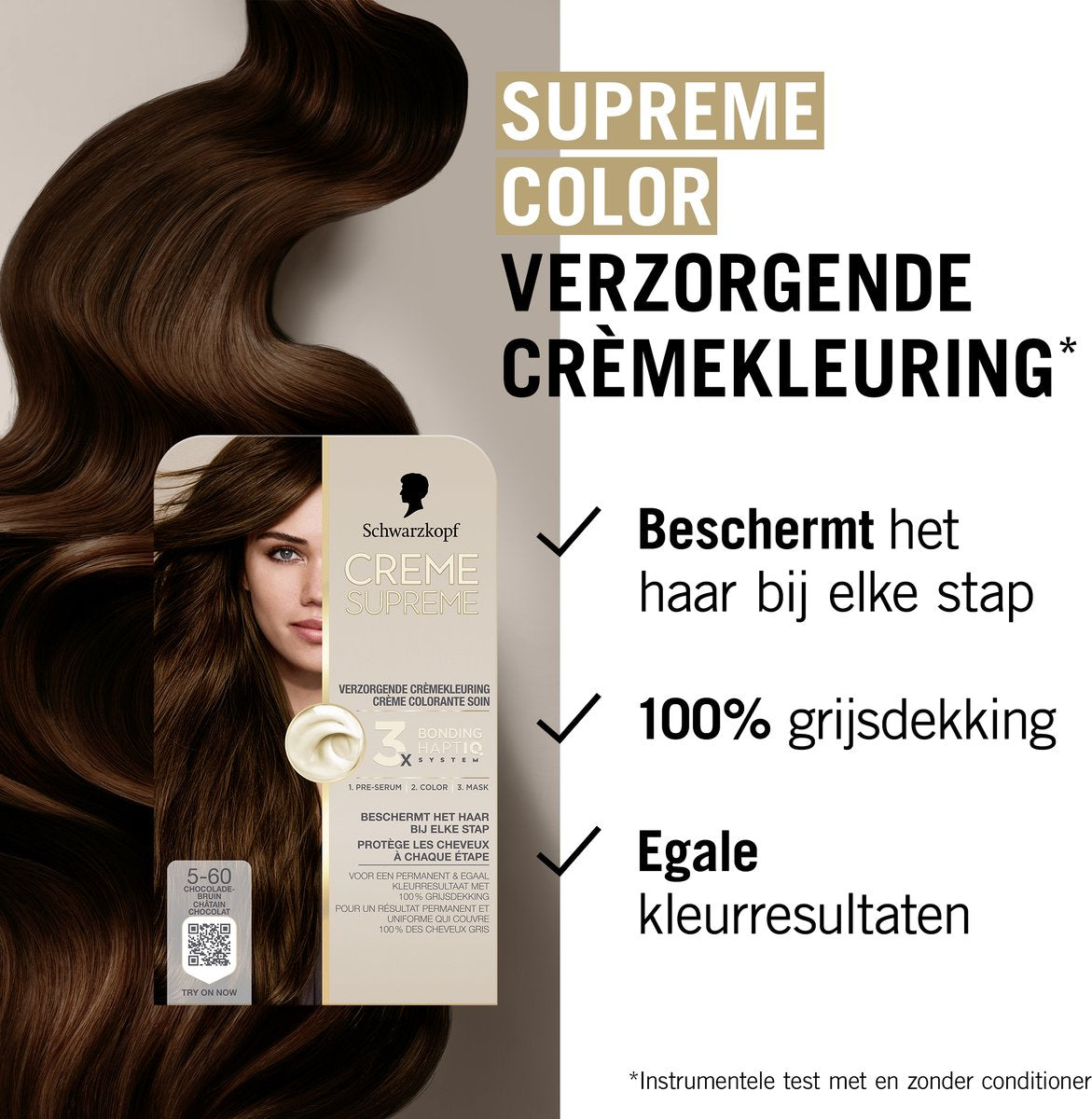Schwarzkopf Creme Supreme 5-60 Chocolate Brown Hair Color