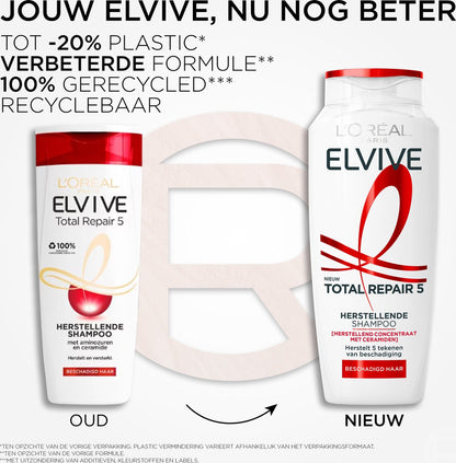 L'Oréal Paris Elvive Total Repair 5 Shampoo - 6-Pack