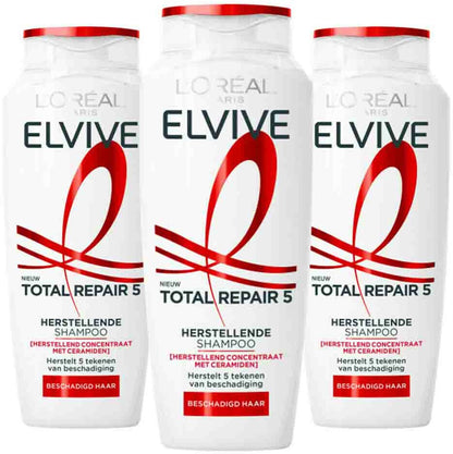 L'Oréal Paris Elvive Total Repair 5 Shampoo - 6-Pack