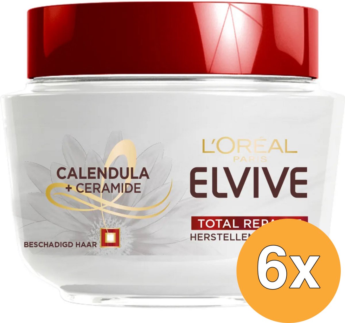 L'Oréal Paris Elvive Total Repair 5 Hair Mask - 6-Pack