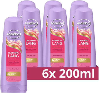 Andrélon - Shampoo - Oil & Care - 6 x 250 ml
