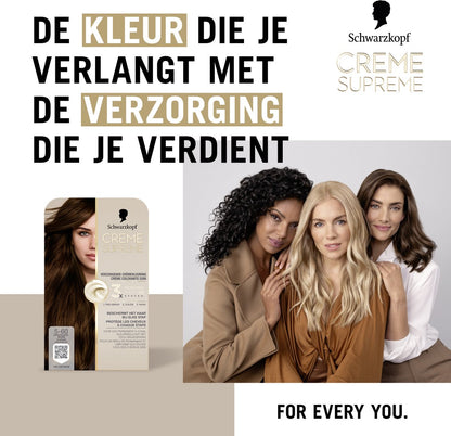 Schwarzkopf Creme Supreme 5-60 Chocolate Brown Hair Color