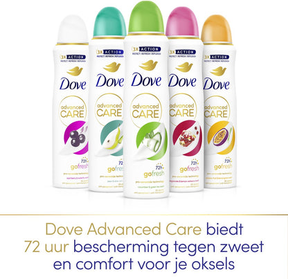 Dove Advanced Care Go Fresh Deodorant Spray Set