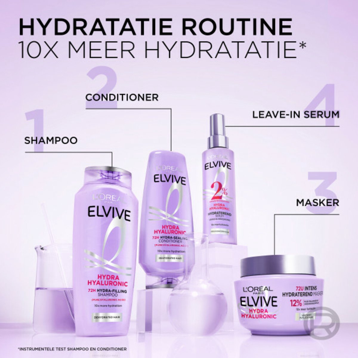 L’Oréal Elvive Dream Lengths Shampoo 3 × 250 ml & Conditioner 2 × 200 ml Bundle