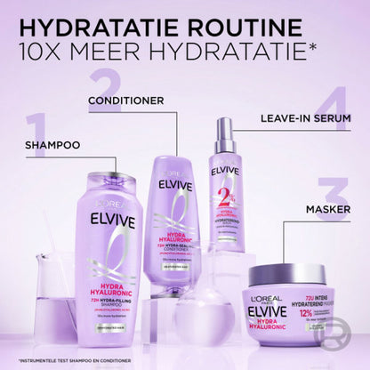 L’Oréal Elvive Dream Lengths Shampoo 3 × 250 ml & Conditioner 2 × 200 ml Bundle