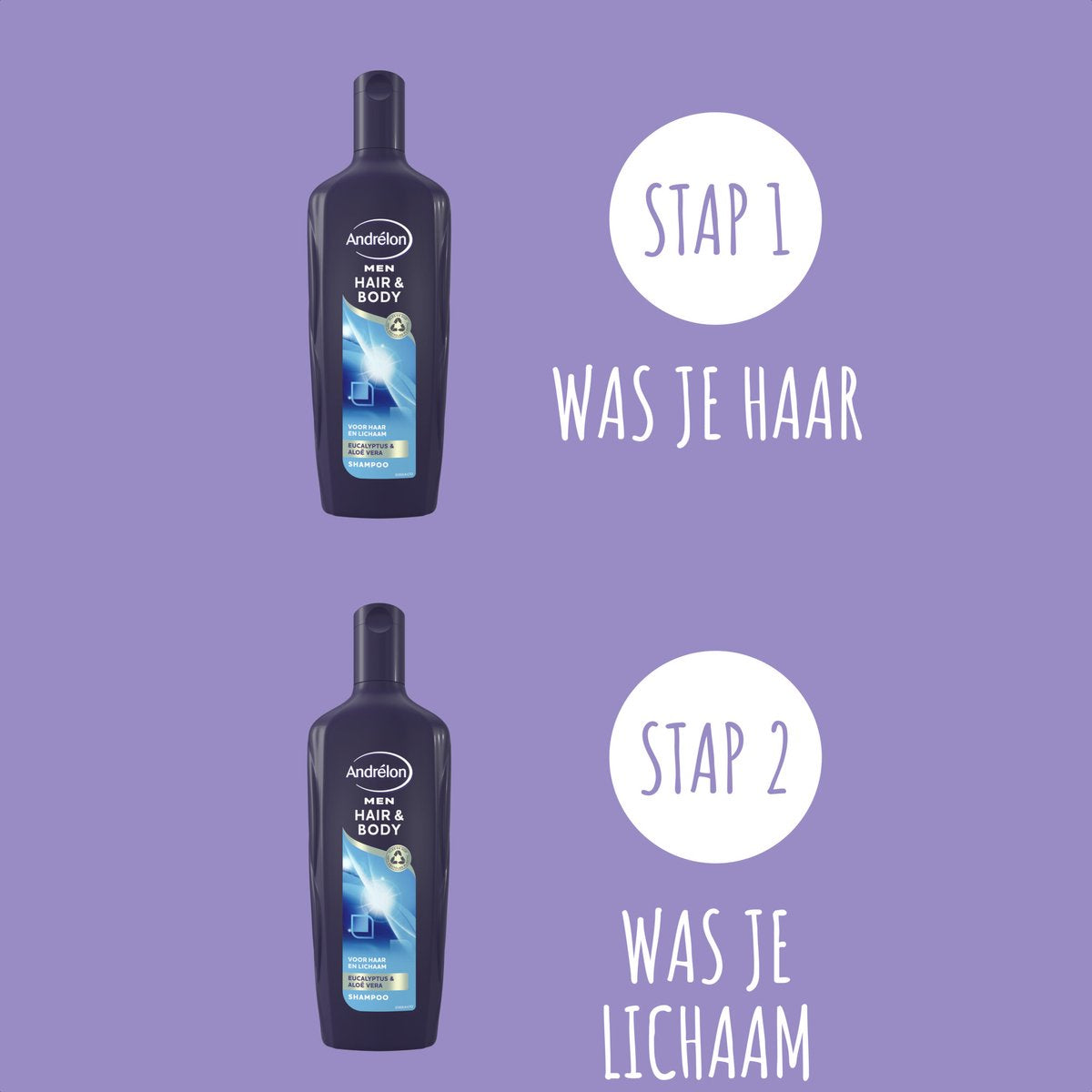 Andrélon Men Hair & Body Shampoo