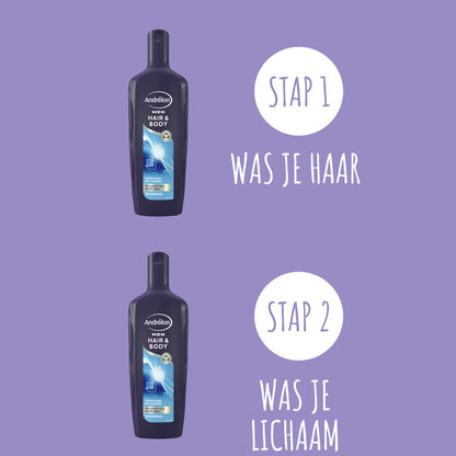 Andrélon Men Hair & Body Shampoo
