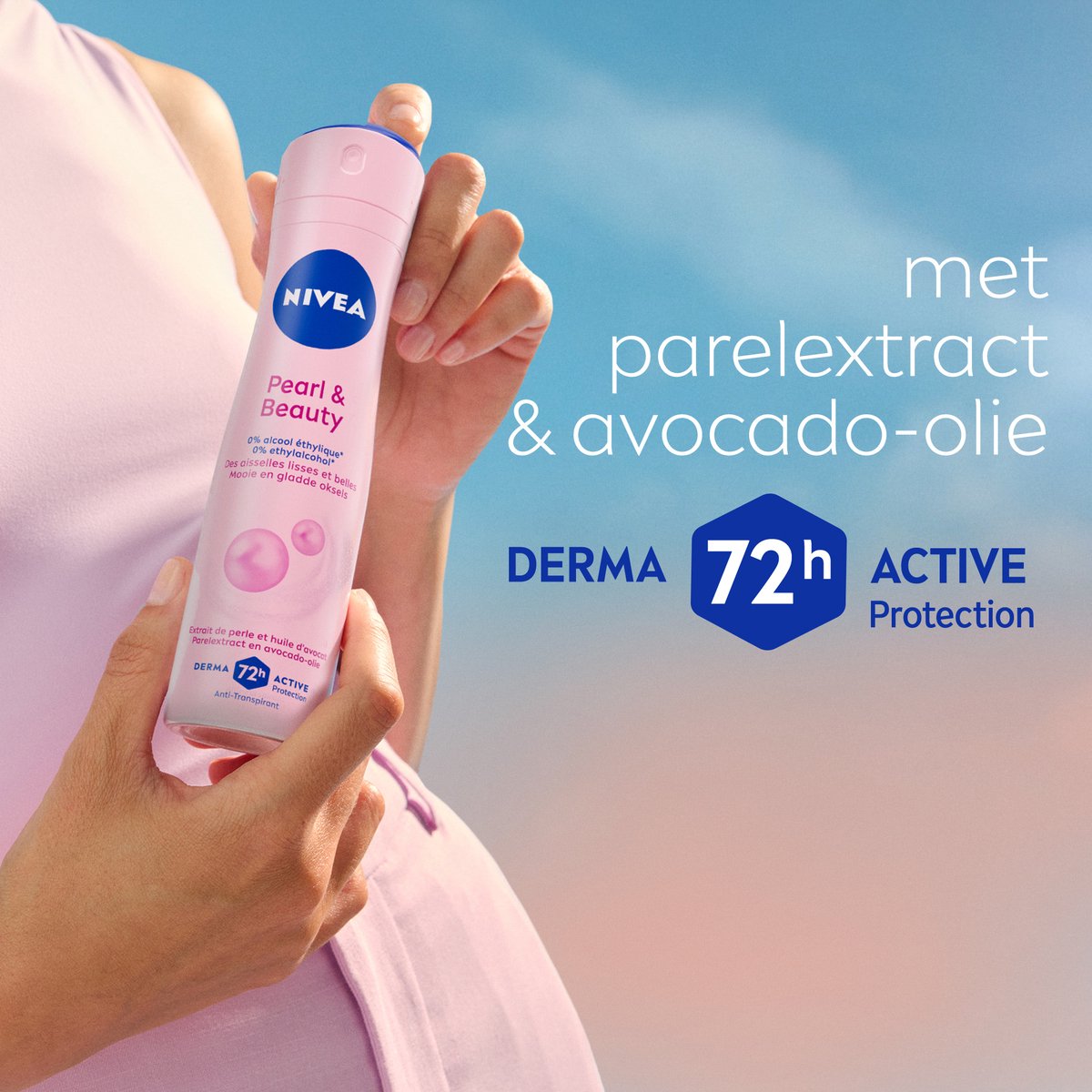 NIVEA Pearl & Beauty Anti-Perspirant Deodorant Spray Set