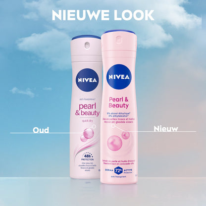 NIVEA Pearl & Beauty Anti-Perspirant Deodorant Spray Set