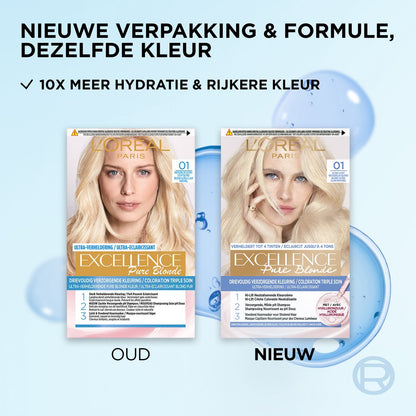 L'Oréal Paris Pure Blond 01 Ultra Light Natural Blonde Hair Color