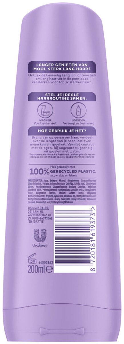 Andrélon - Shampoo - Oil & Care - 6 x 250 ml