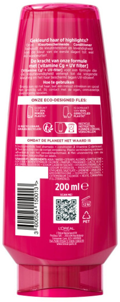 L'Oréal Elvive Color Vive Conditioner - 3 x 200 ml - Value Pack
