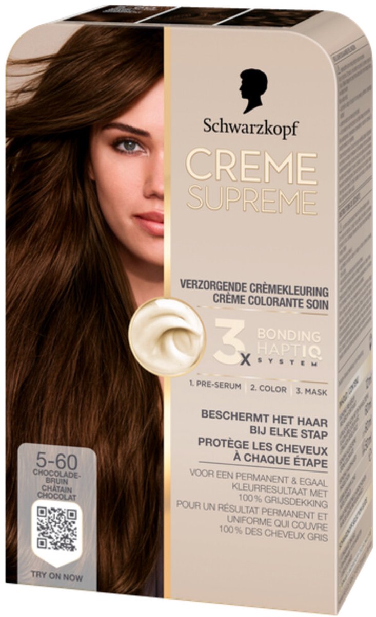 Schwarzkopf Creme Supreme 5-60 Chocolate Brown Hair Color