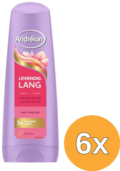 Andrélon - Shampoo - Oil & Care - 6 x 250 ml