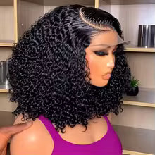 Smilegirl 250% Density Glueless Bob Wig 5x5 Transparent Lace