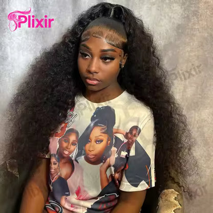 burgundy straight human hair wig with hd lace front
