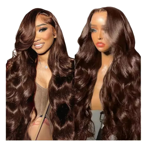 13×6, 46 inch, 100% Brazilian human hair, and 200% density