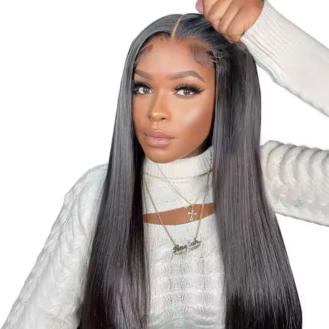 Body Wave 13x6 HD Lace Front Wig 200% Density
Pre-Plucked Brazilian Hair Natural Color