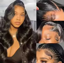 Body Wave 13x6 HD Lace Front Wig 200% Density
Pre-Plucked Brazilian Hair Natural Color