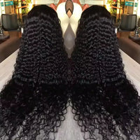 Deep Wave Human Hair Lace Wig – Multiple Lace Styles